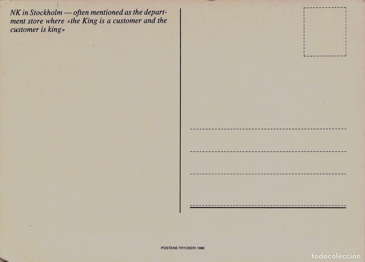 Postales: Postal de los grandes almacenes NK en Estocolmo - Foto 2