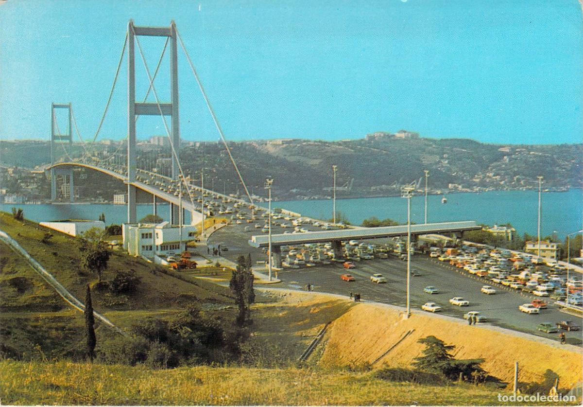Postales: Postal del Puente del B&oacute;sforo desde Beylerbeyi, Estambul