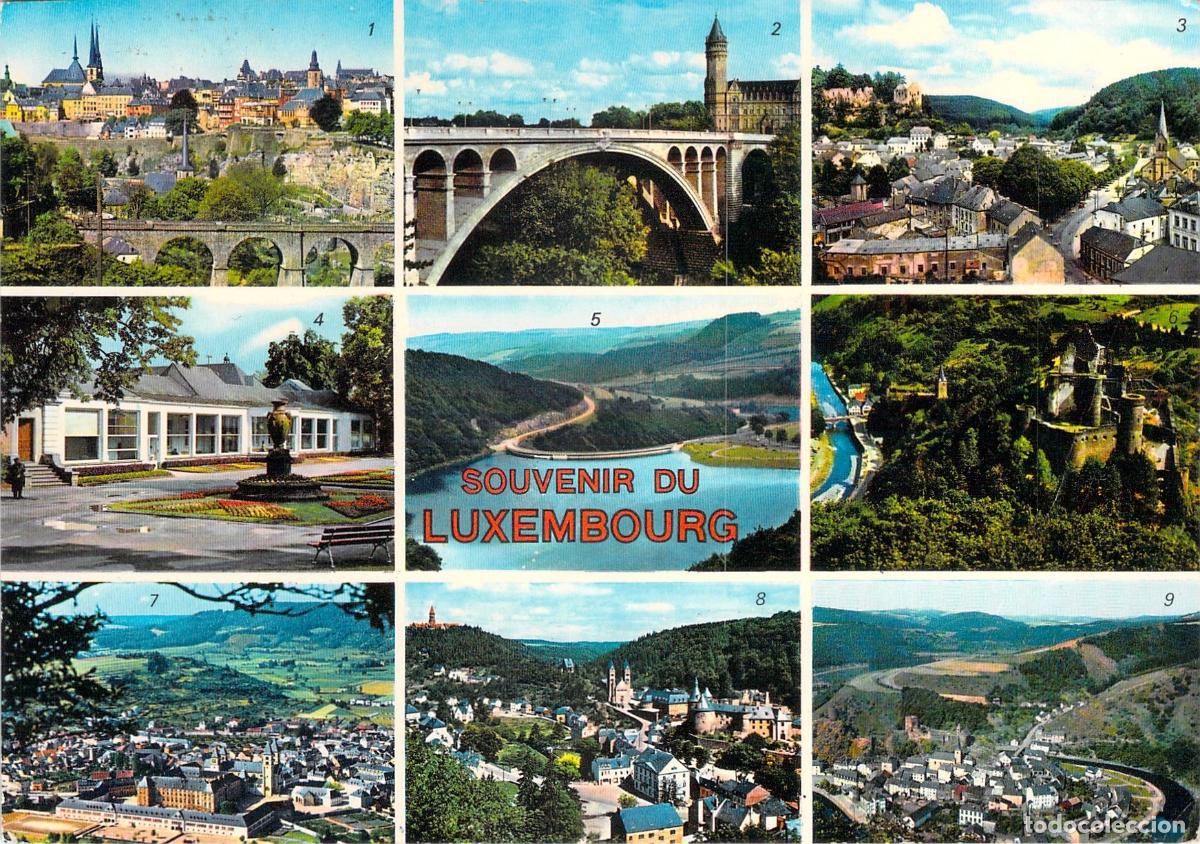 Postales: Postal de vistas m&uacute;ltiples de Luxemburgo - Foto 1