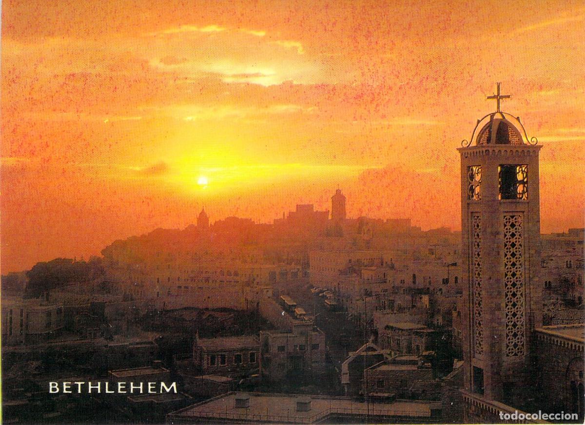 Postales: Postal del Amanecer en Bel&eacute;n, Tierra Santa