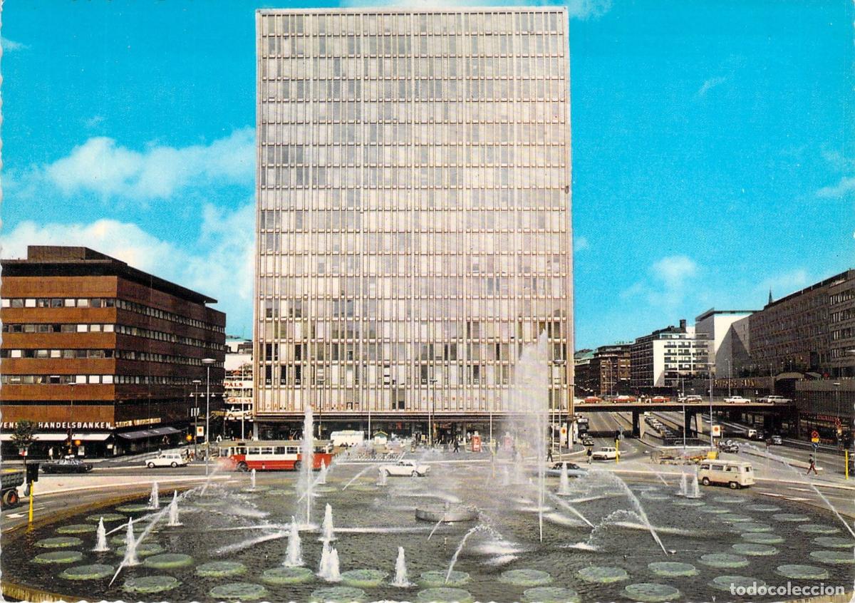 Postales: Postal de Sergels Torg en Estocolmo, Suecia - Foto 1