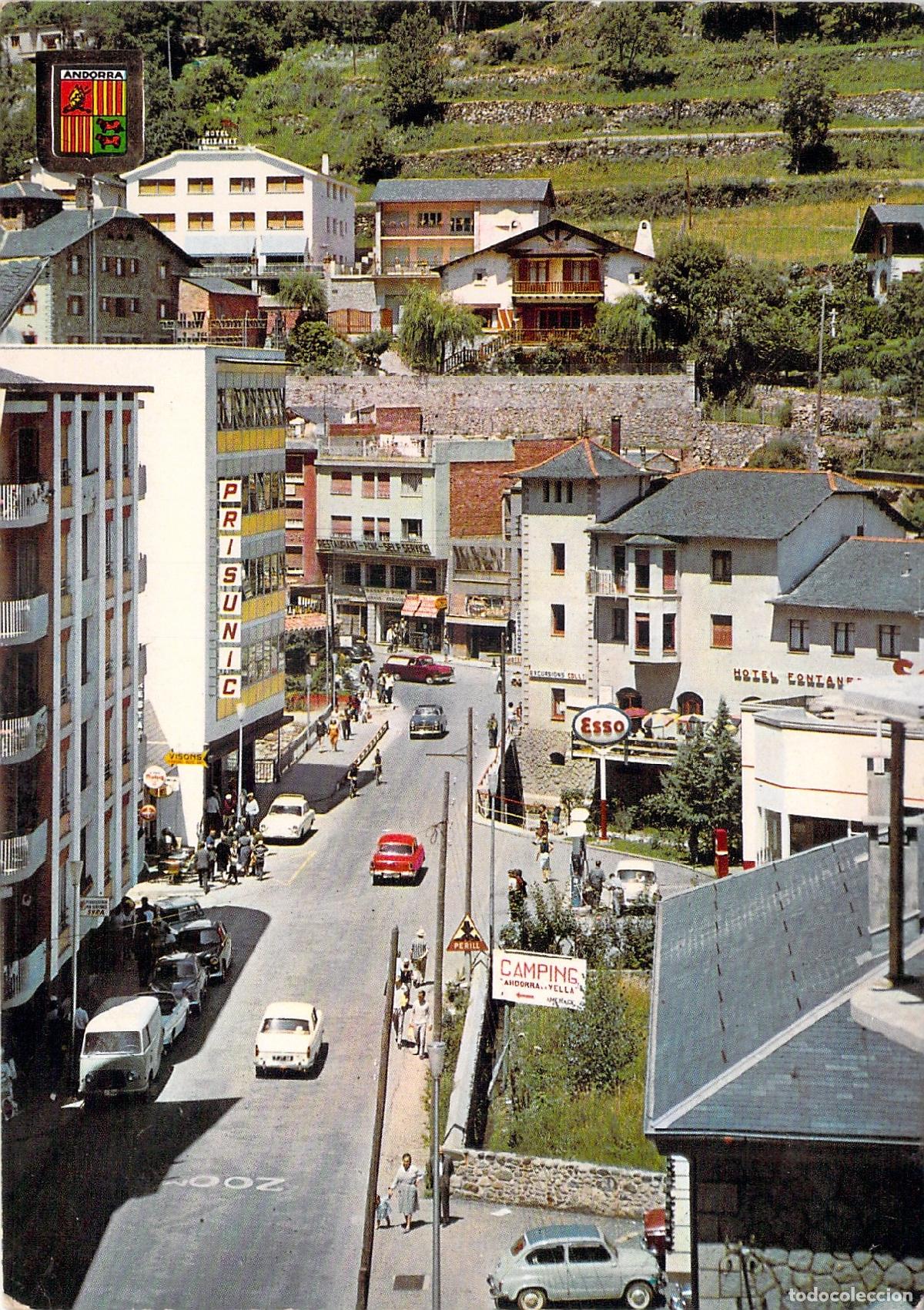 Postales: Postal de Andorra la Vella, Vista Parcial
