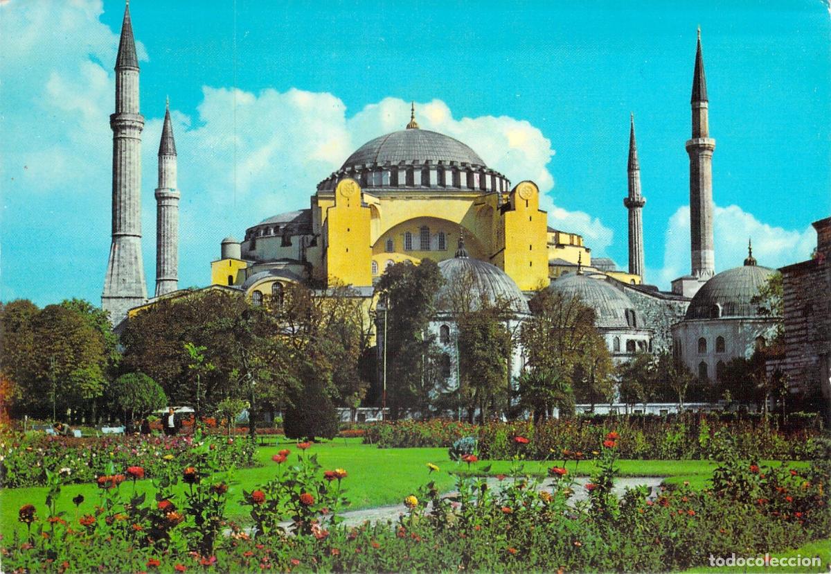 Postales: Postal de Santa Sof&iacute;a en Estambul, Turqu&iacute;a - Foto 1