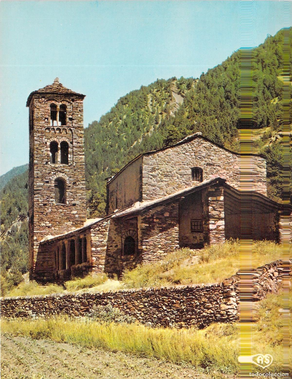 Postales: Postal de la Iglesia Rom&aacute;nica de Sant Joan de Caselles en Andorra