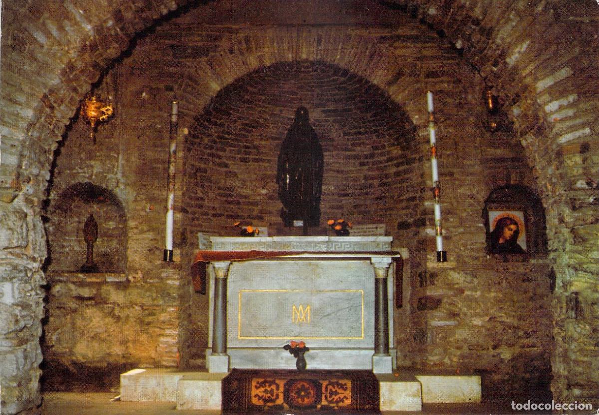 Postales: Postal de la Casa de la Virgen Mar&iacute;a en &Eacute;feso, Turqu&iacute;a