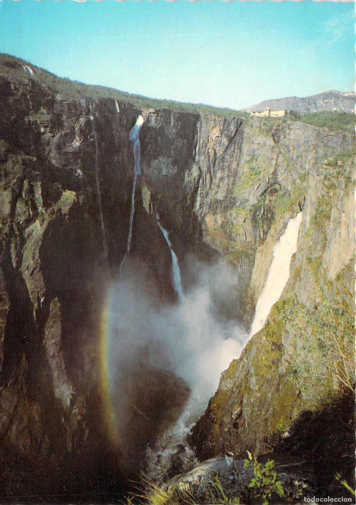 Postales: Postal de la cascada V&oslash;ringsfossen en Noruega - Foto 1