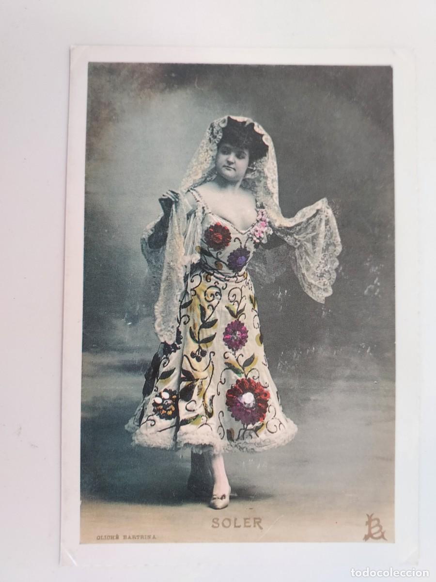 Postales: POSTAL SOLER. ACTRIZ, CUPLE. S/C. REPRODUCCION MODERNA 1988