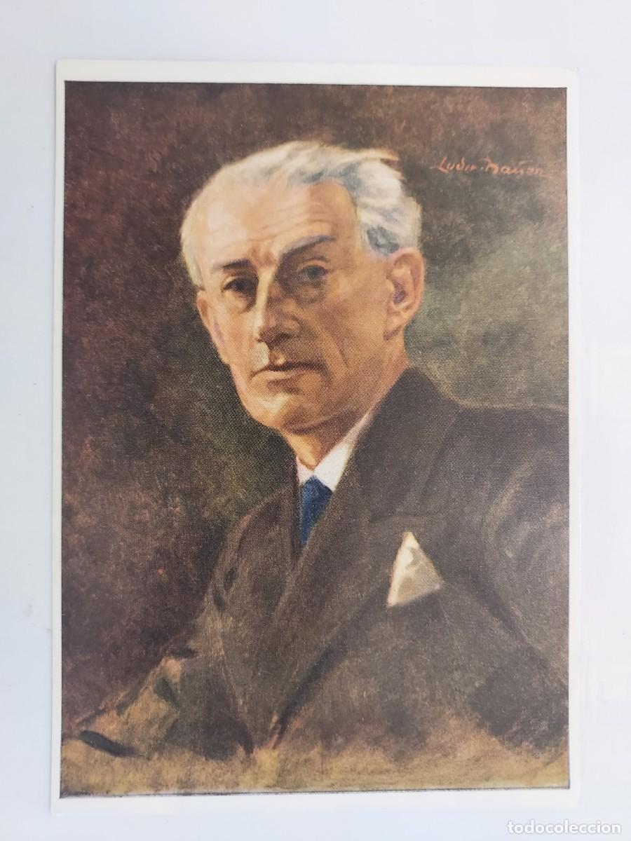 Postales: POSTAL RETRATO MARURICE RAVEL por LUDWIG NAUER. S/C. GERMANY. COMPOSITOR