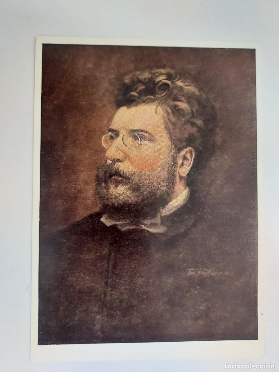 Postales: POSTAL RETRATO GEORGES BIZET por L. MITTERFELLNER. S/C. GERMANY. COMPOSITOR