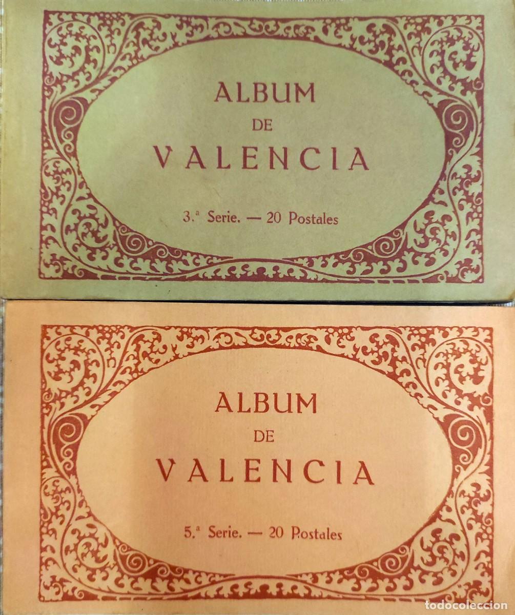 Postales: TARJETAS POSTALES. 2 ALBUMES DE VALENCIA. 3&ordf; serie (20 postales) y 5&ordf; serie (20 postales)
