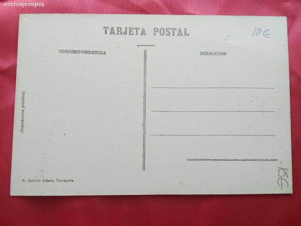 Postales: Postal Tarragona Palacio de Augusto P.1913 - Foto 2
