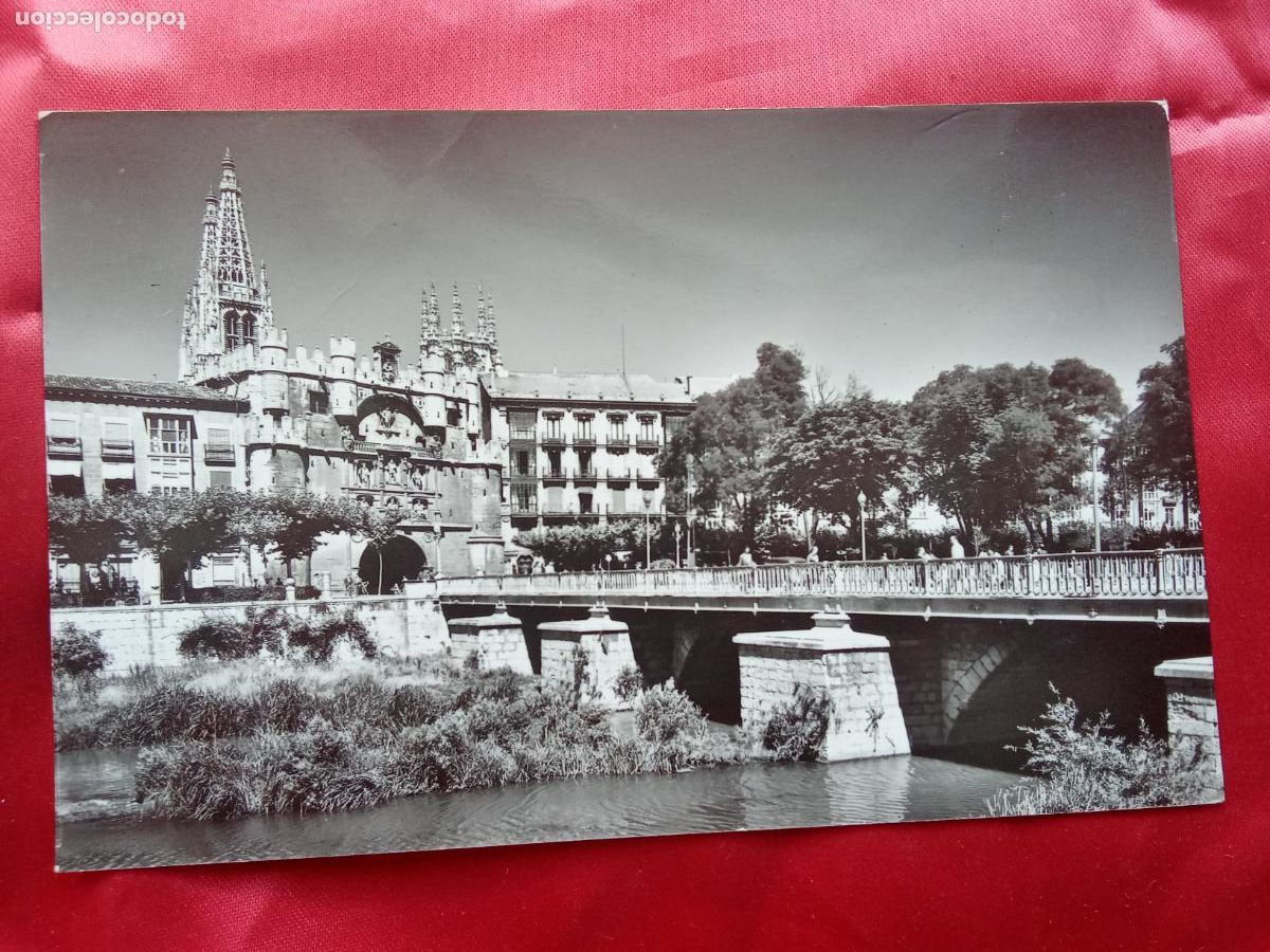 Postales: Postal Burgos Arco de Sta. Maria P.1938