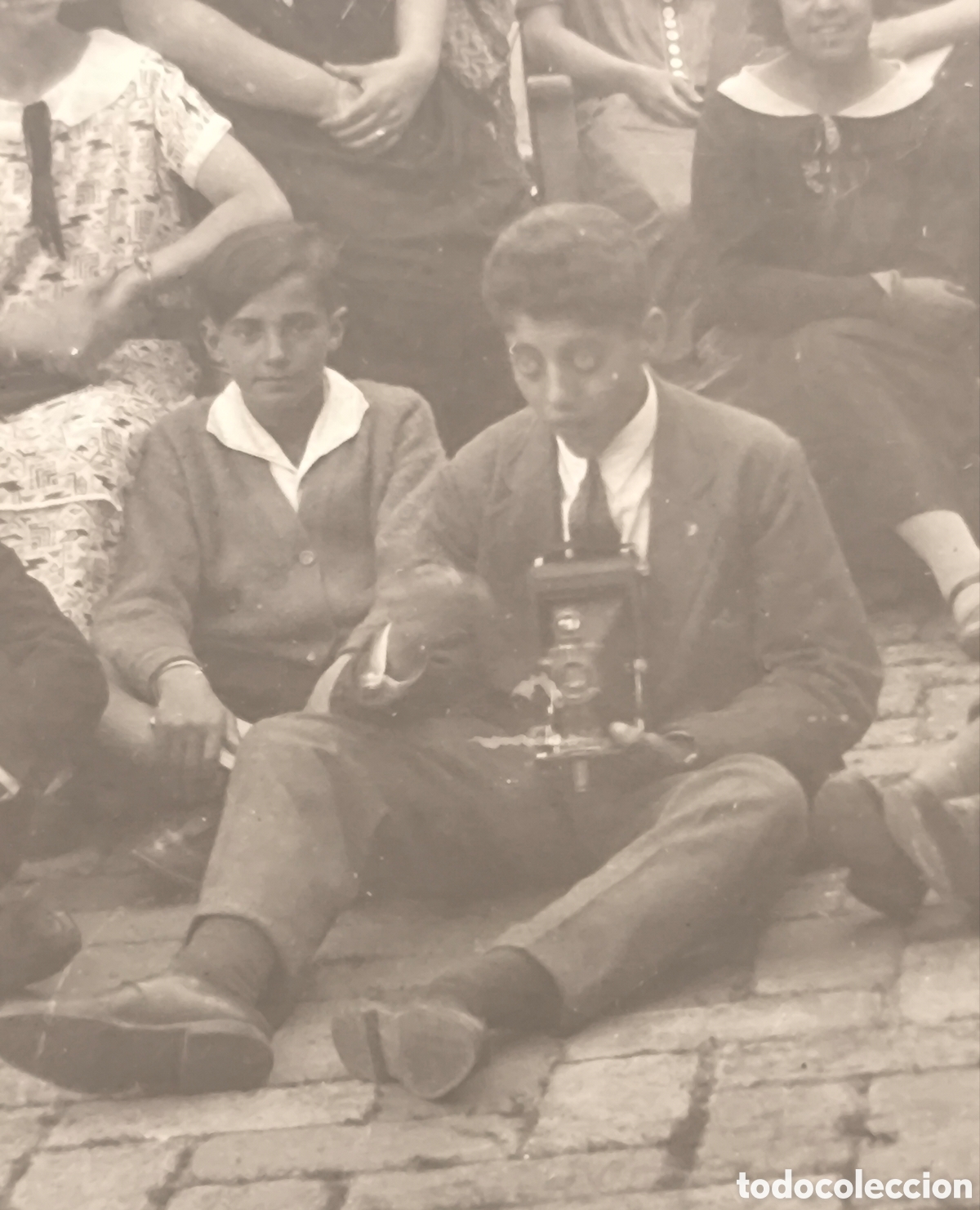 Postales: FOTOGRAF&Iacute;A GRUPAL AUTORETRATO POSTAL FOTOGR&Aacute;FICA C. 1920