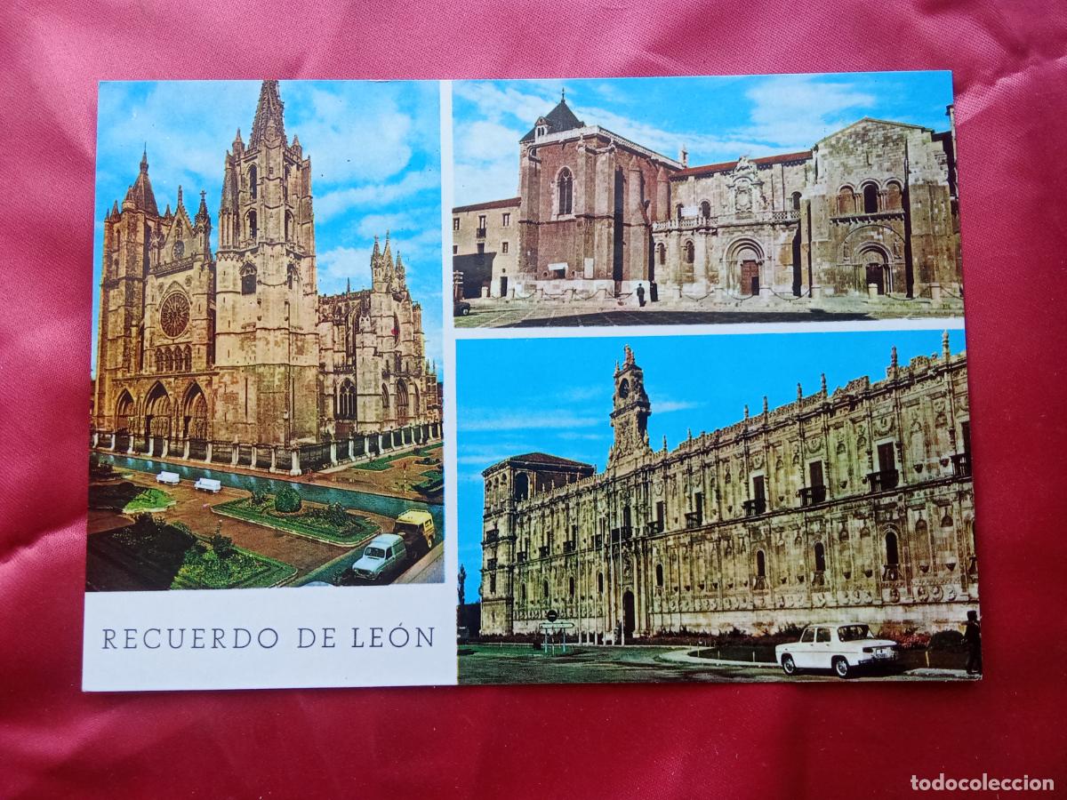 Postales: Postal Recuerdo de Le&oacute;n P.1986