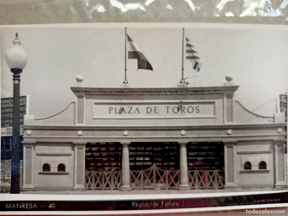 Postales: POSTAL DE MANRESA PLAZA DE TOROS