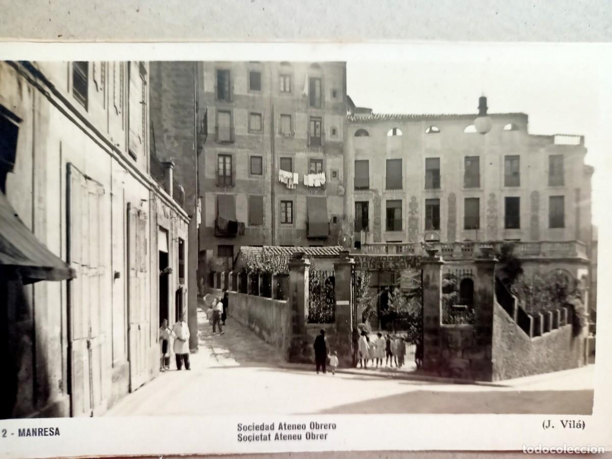 Postales: POSTAL DE MANRESA - SOCIETAT ATENEU OBRER