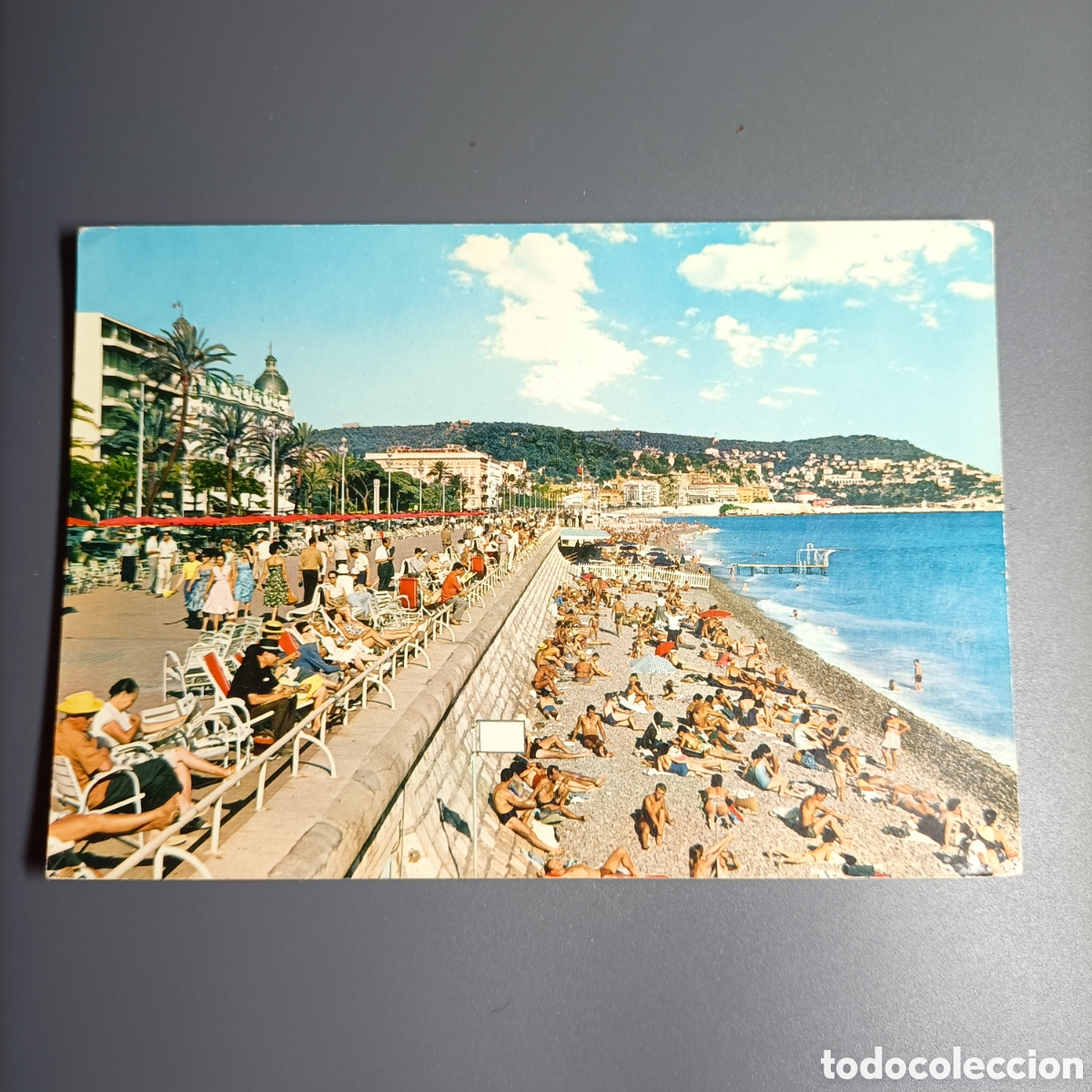 Postales: TARJETA POSTAL SIN CIRCULAR. LA C&Ocirc;TE D'AZUR. NICE. LA PLAGE