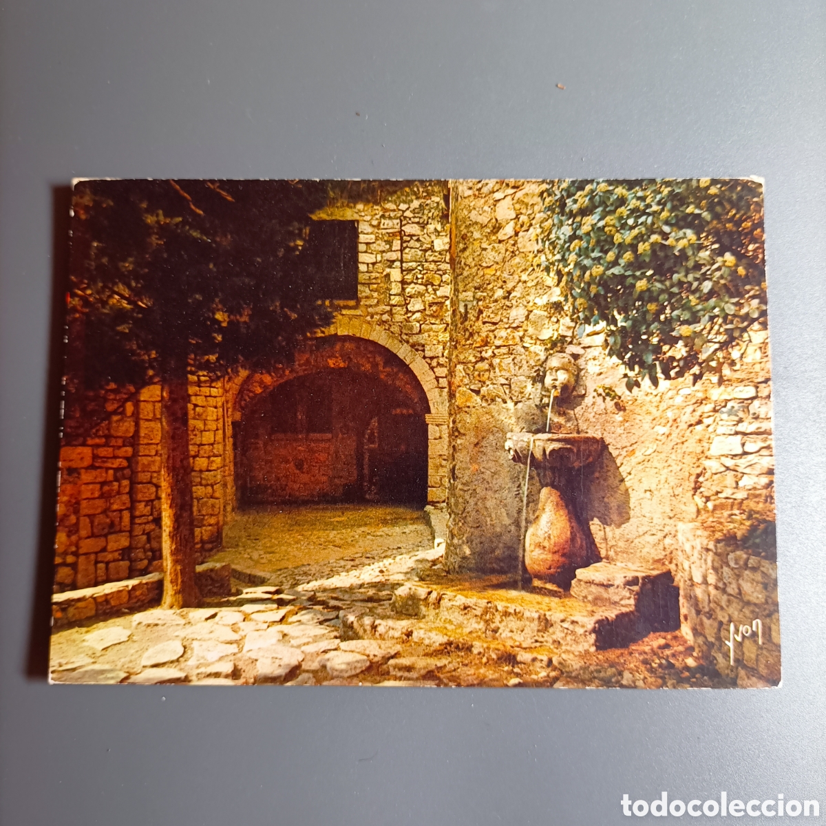 Postales: TARJETA POSTAL SIN CIRCULAR. №E.K.B.605 LA C&Ocirc;TE D'AZUR. EZE