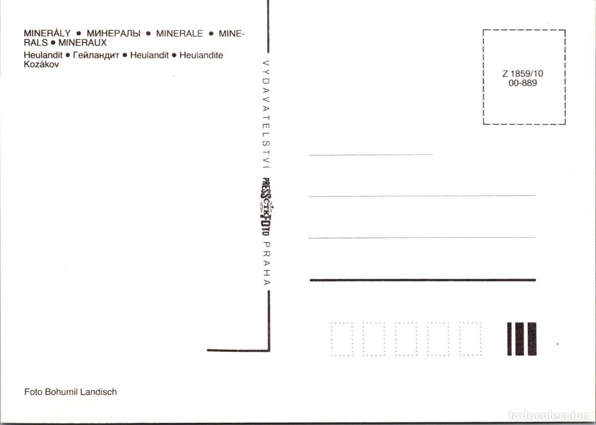 Postales: Minerales - Heulandita - Postal Checa - 145x103mm - Foto 2