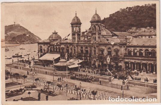 Postais: Guerra Civil. Postal. San Sebasti&aacute;n. Gran Casino. Franqueado y Fechado 17 May. 1937. Con Censura San
