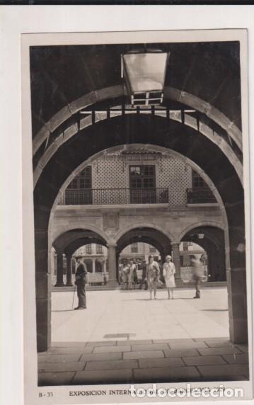 Postcards: B-23. Exposici&oacute;n Internacional de Barcelona 1929. Sin usar. Al dorso sello de la rep&uacute;blica sin matas