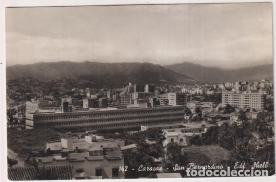 Postales: 142. Caracas. San Bernardino, Edif. Shell. Foto-Postal. Sin usar