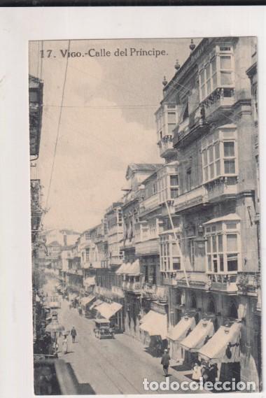 Postcards: Vigo. Calle del Pr&iacute;ncipe. Grafos: Madrid. sin usar n&ordm; 17