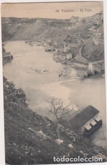 Postkarten: 18. Toledo. El Tajo. Ediciones HAE. Sin usar