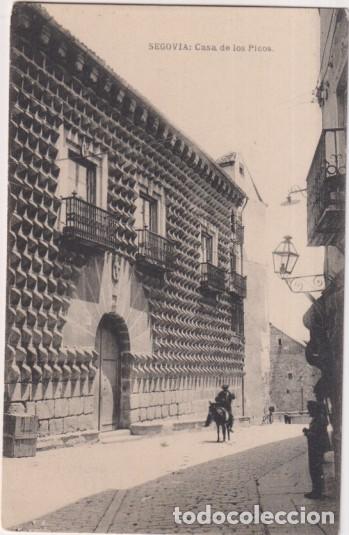 Postkarten: Segovia.-Casa de los Picos. Hauser y Menet. Madrid. sin usar