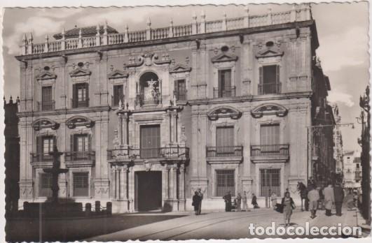 Postales: 22 M&aacute;laga. Palacio del Obispado. Sin usar
