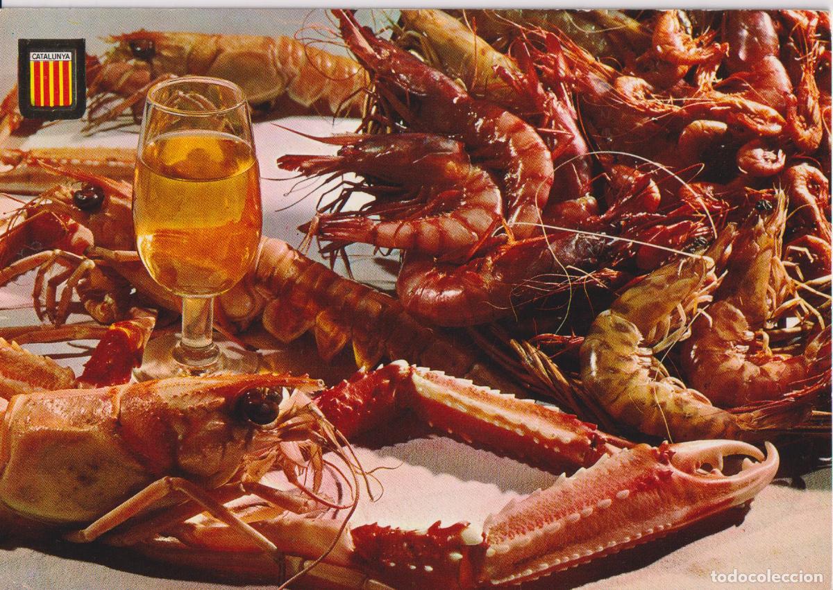 Postales: PLATOS T&Iacute;PICOS CATALUNYA &ndash; ASSORTIMENT DE MARISC &ndash; SOBERANAS 1423 &ndash; S/C
