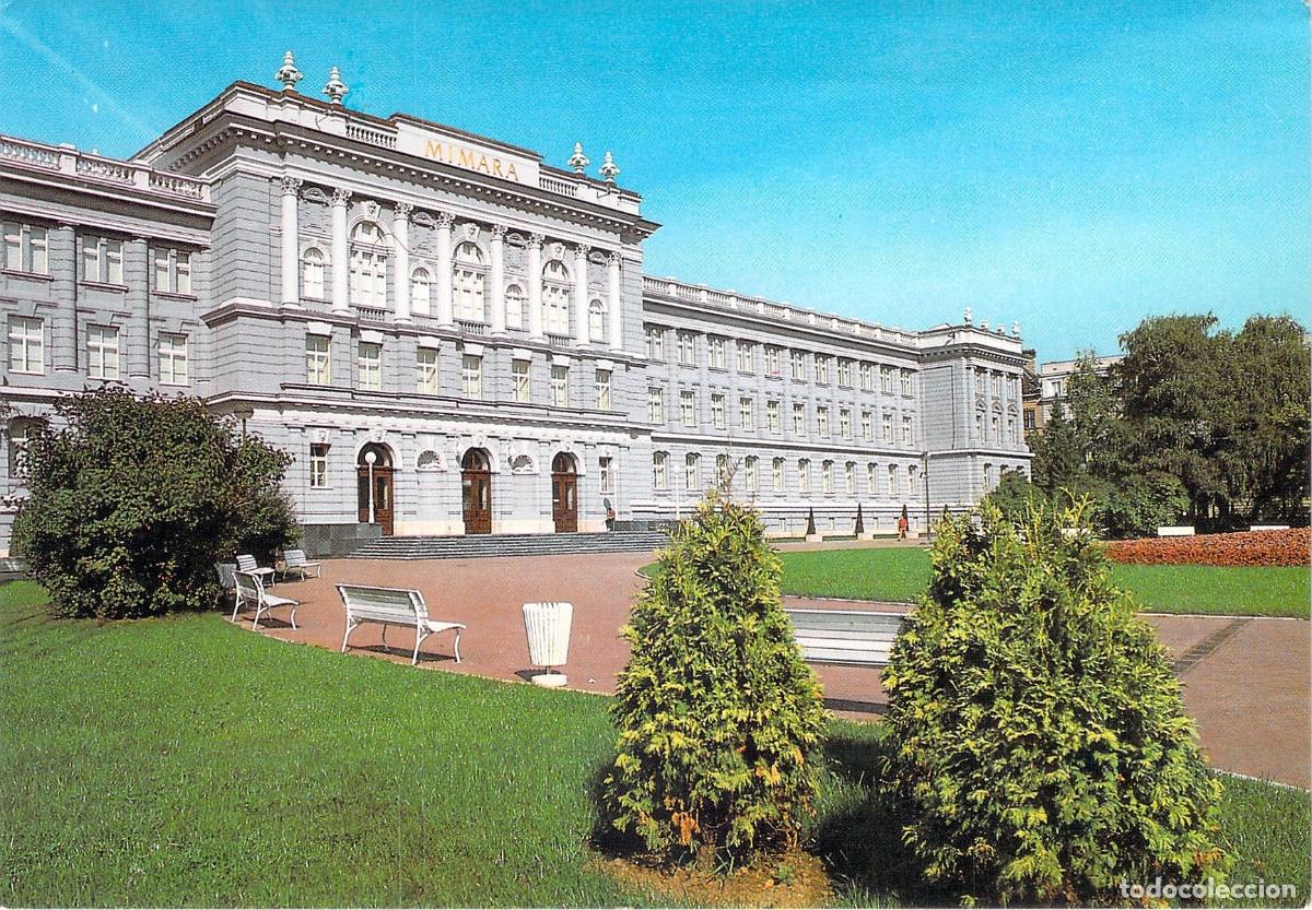 Postales: Postal del Museo Mimara en la ciudad de Zagreb, Croacia