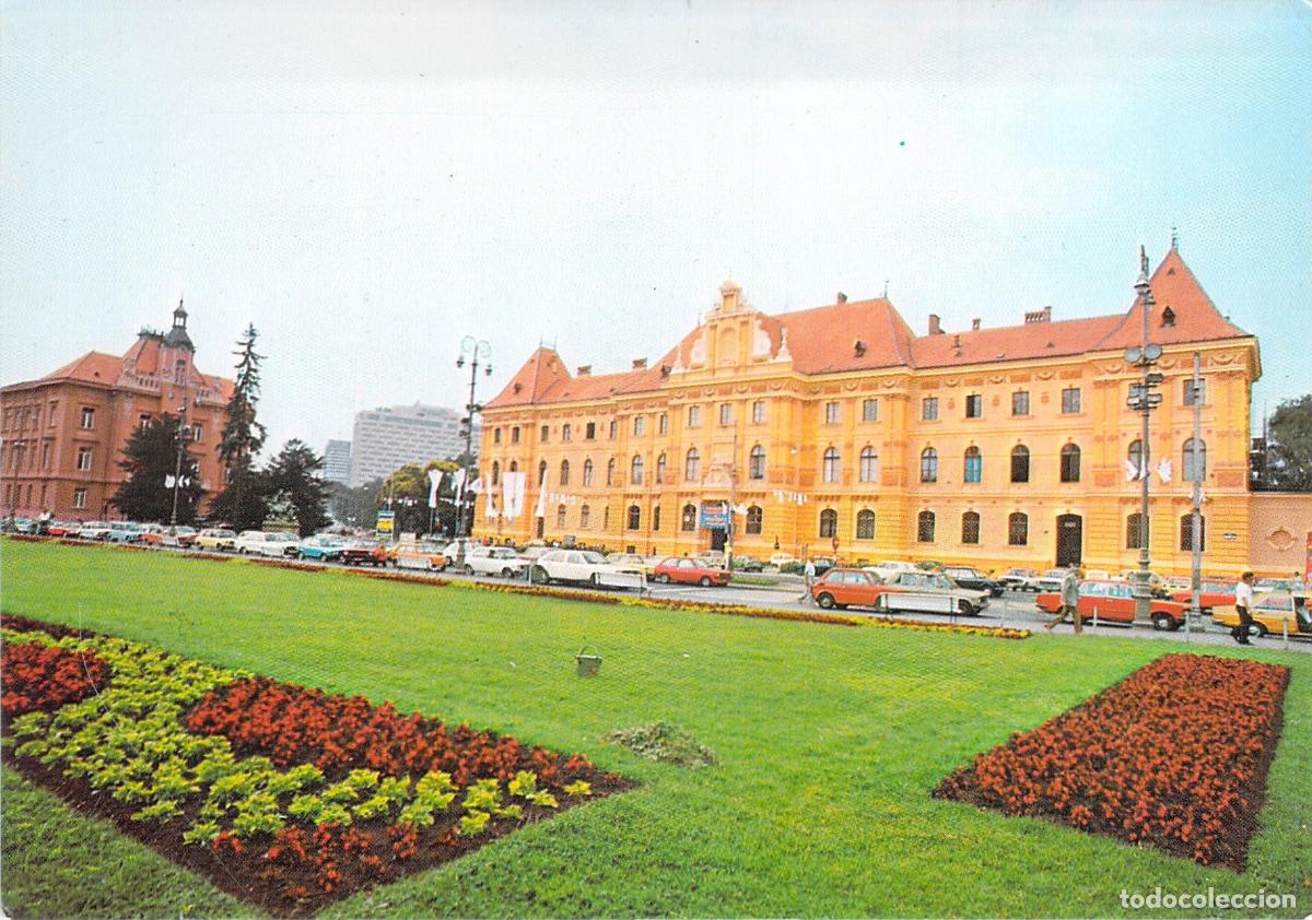 Postales: Postal de Zagreb, Plaza y Arquitectura Urbana