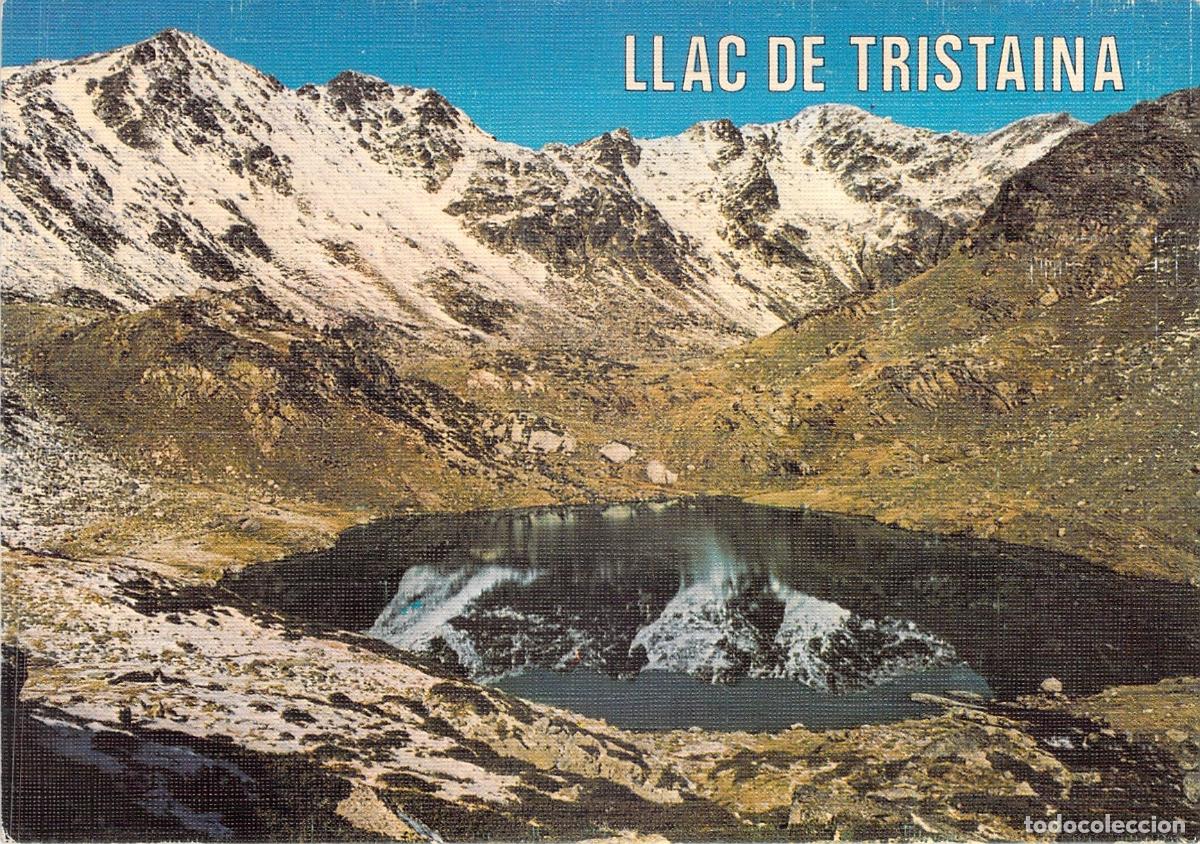 Postales: Postal de los Lagos de Tristaina en El Serrat Andorra