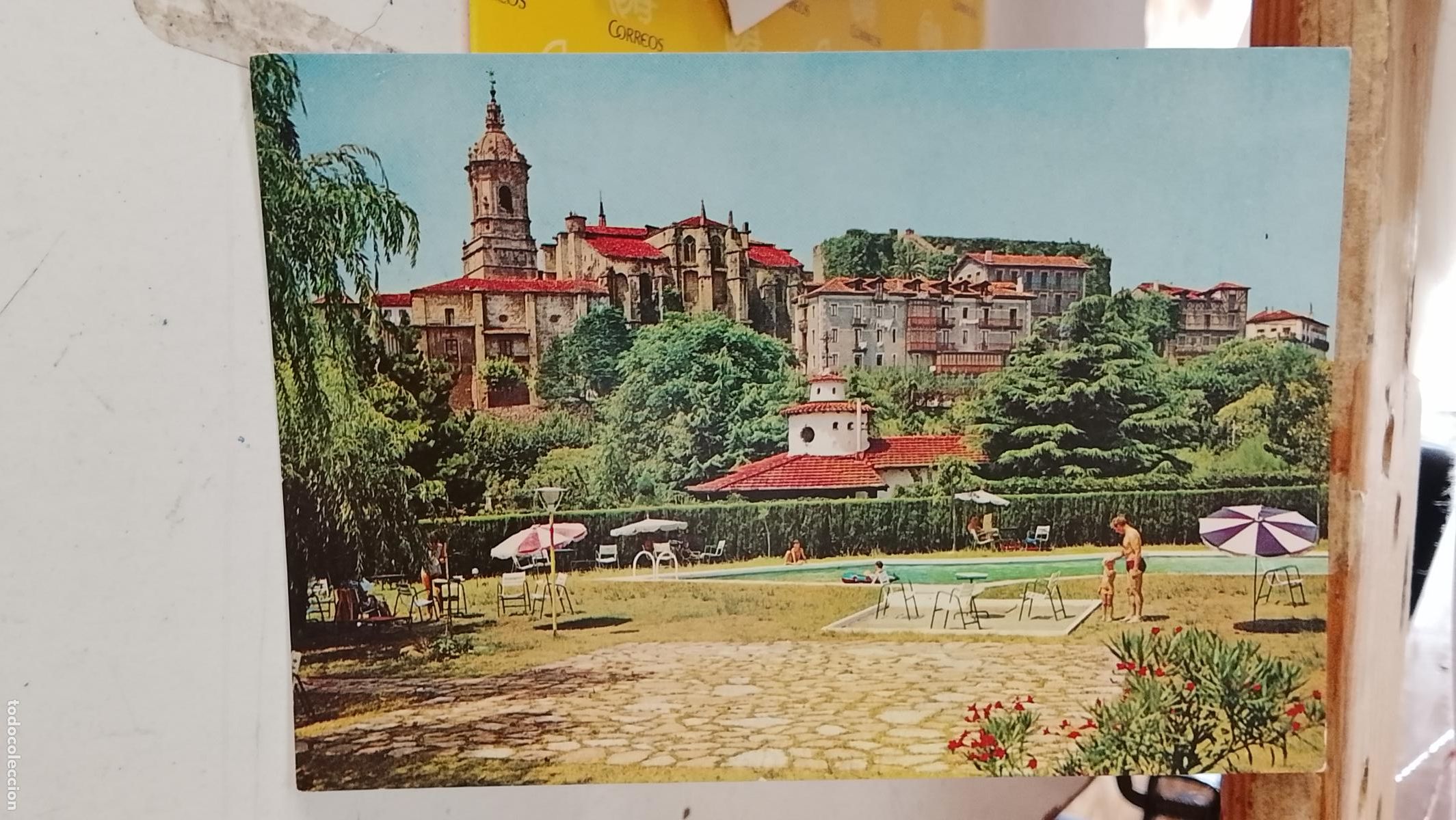 Postales: TARJETA POSTAL FUENTERRABIA HOTEL GUADALUPE