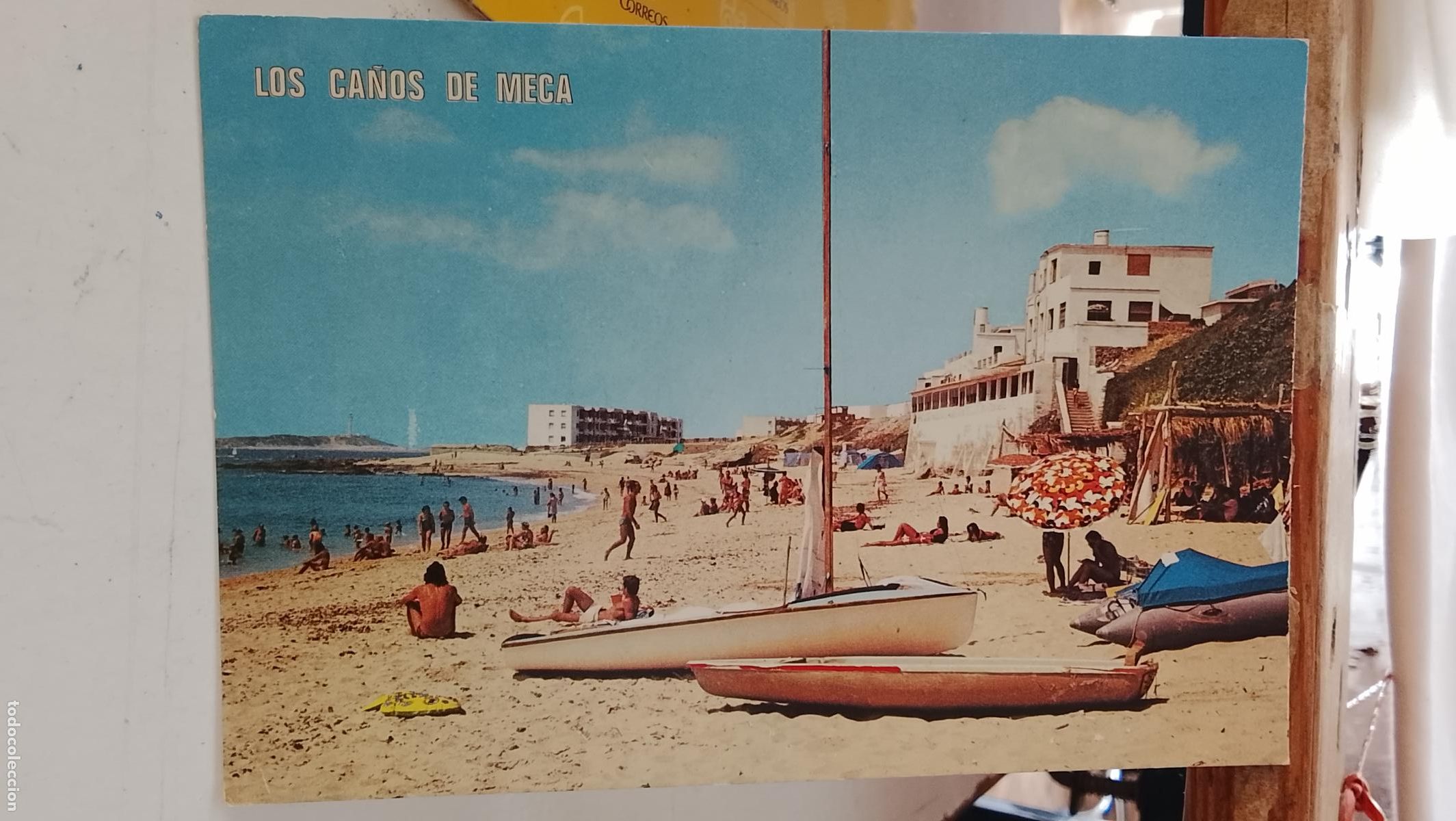 Postales: TARJETA POSTAL ANTIGUA LOS CA&Ntilde;OS DE MECA CADIZ TRAFALGAR
