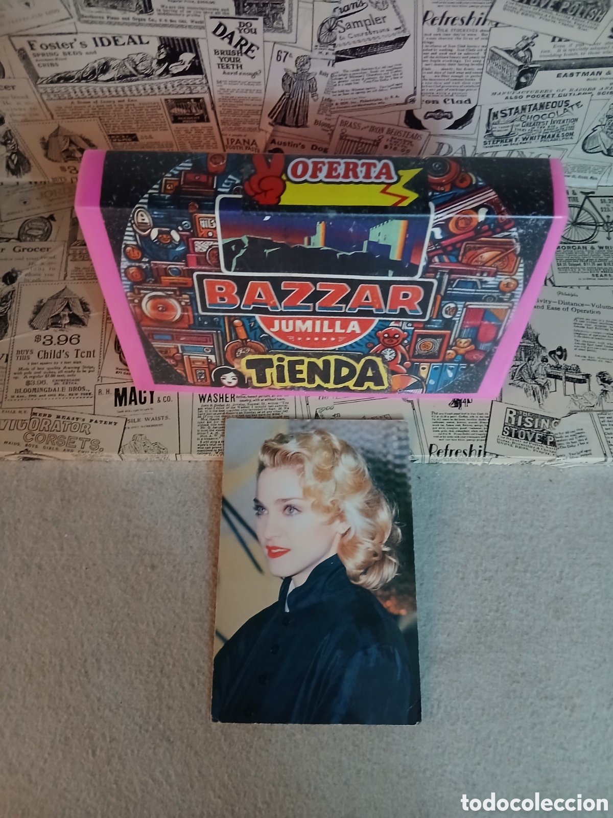 Postales: Postal cantante madonna