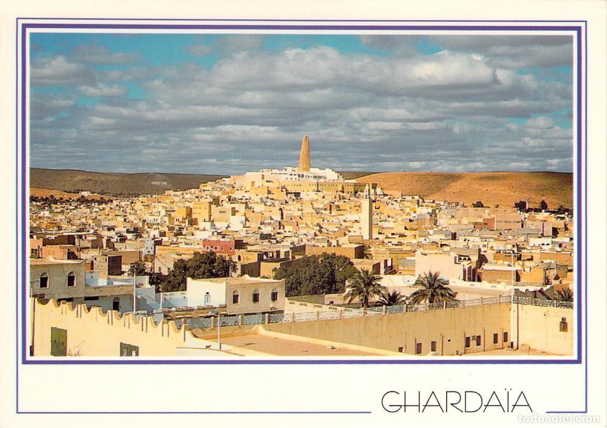 Postales: Postal de Ghardaia Argelia Vista General