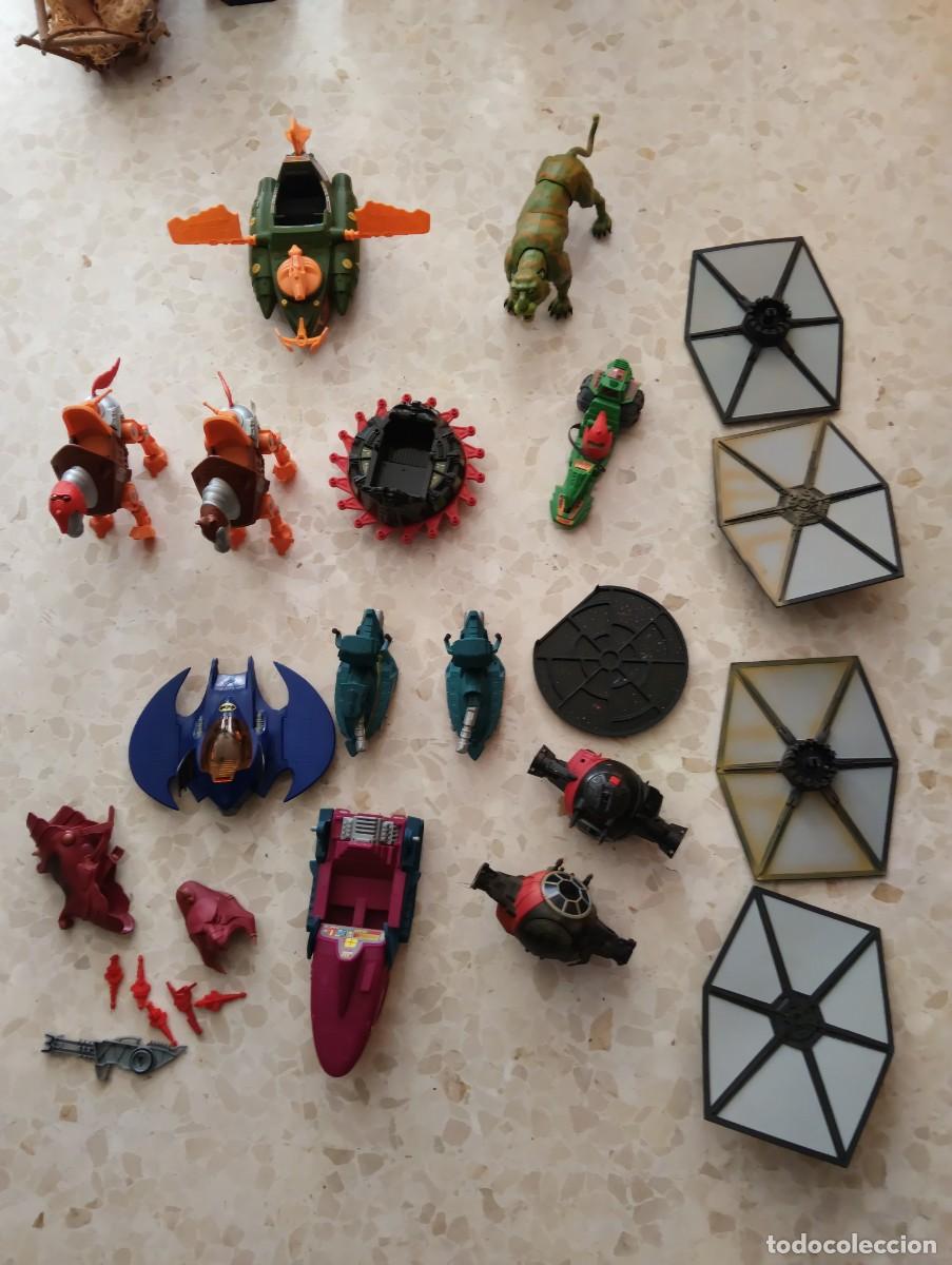 Postales: MATTEL VIETNAM - LOTE DE GRANDES NAVES Y ROBOTS ZOOMORFOS