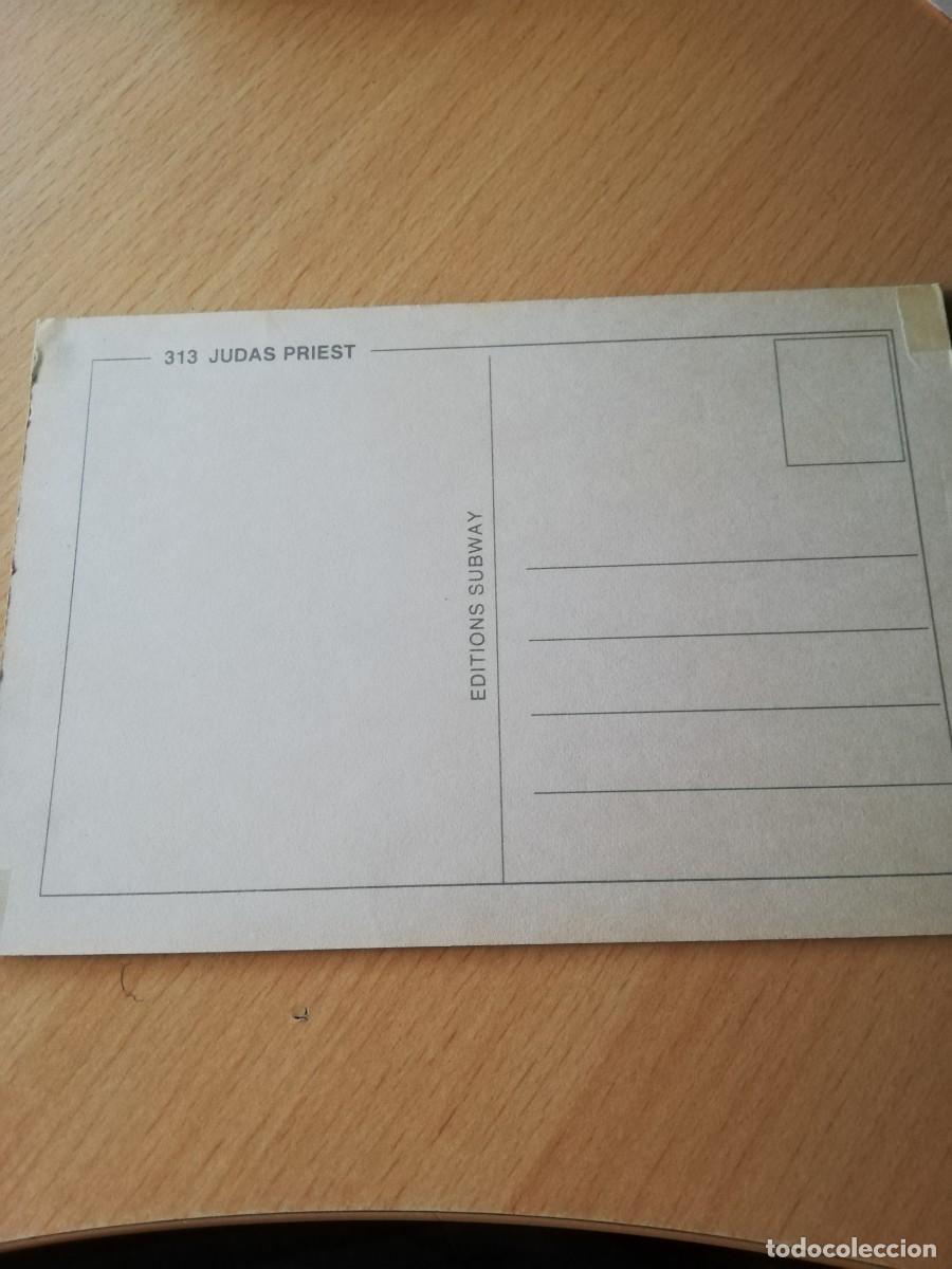 Postales: POSTAL JUDAS PRIEST EDITIONS SUBWAY 313 - Foto 2