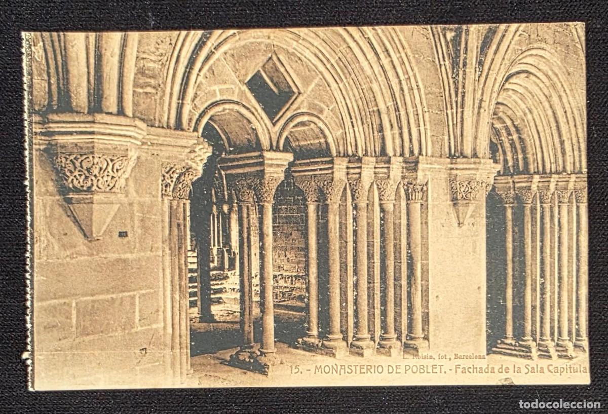 Postales: P.1162 Antigua Tarjeta Postal Monasterio de Poblet
