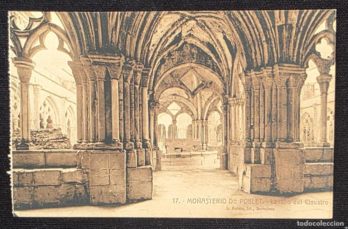 Postales: P.1163 Antigua Tarjeta Postal Monasterio de Poblet