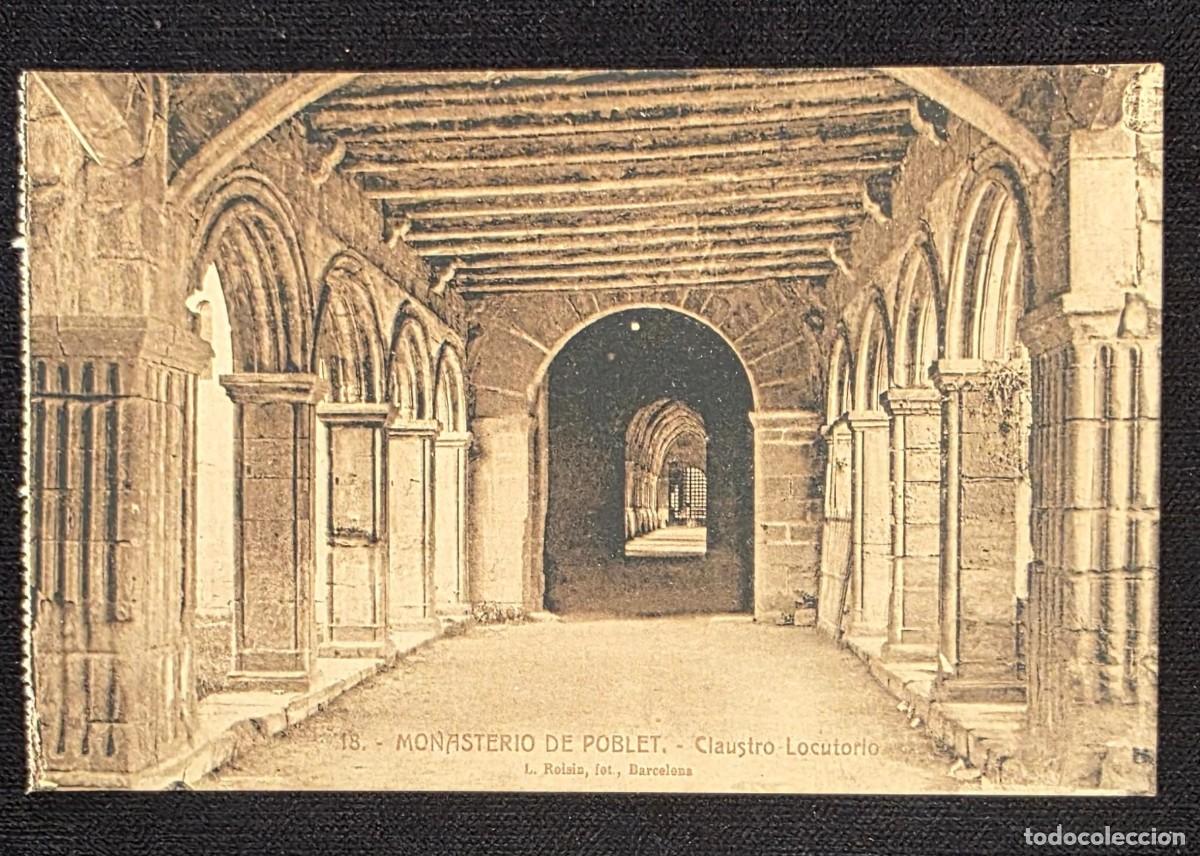 Postales: P.1164 Antigua Tarjeta Postal Monasterio de Poblet