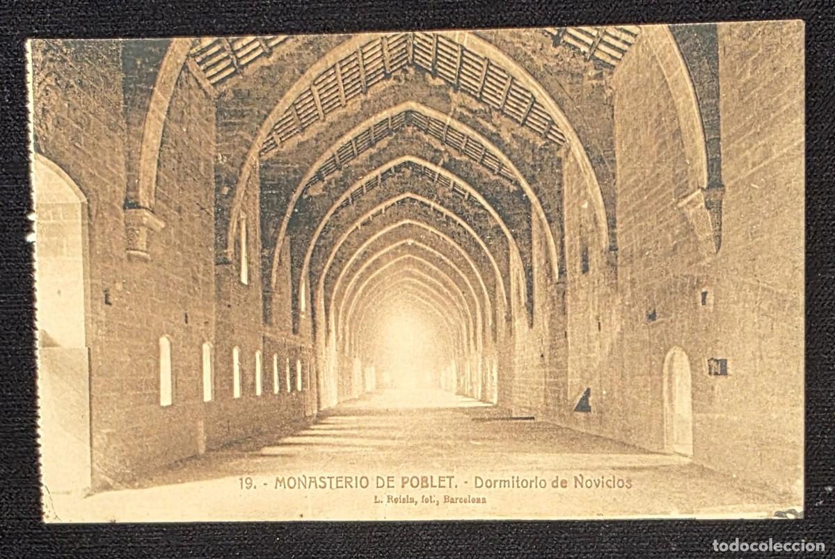 Postales: P.1166 Antigua Tarjeta Postal Monasterio de Poblet