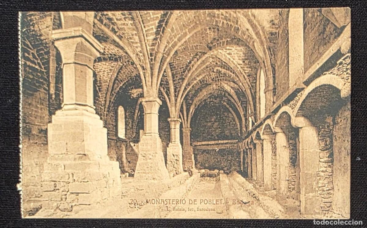 Postales: P.1167 Antigua Tarjeta Postal Monasterio de Poblet