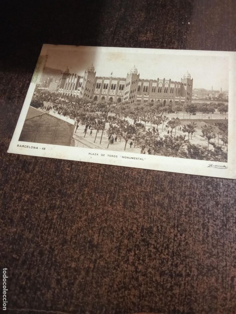 Postales: Barcelona.Plaza de toros monumental.