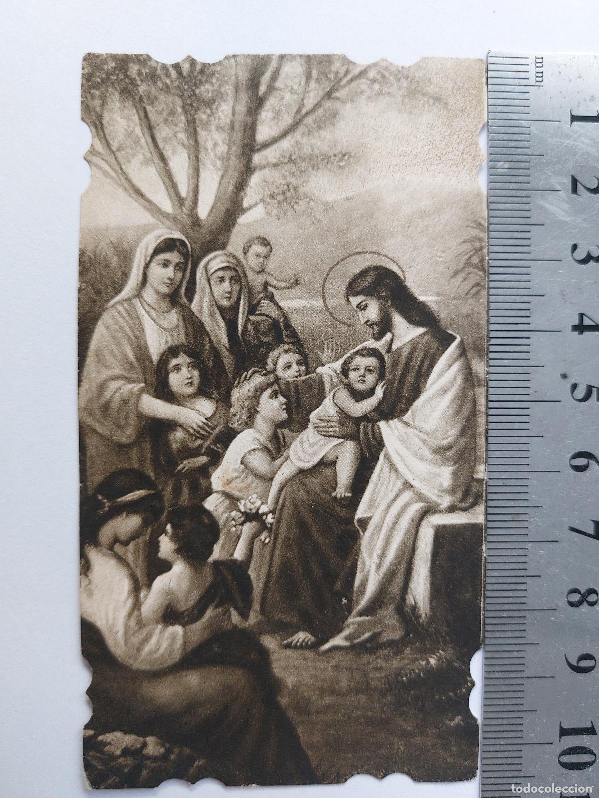 Postales: Estampa de recuerdo de Primera Comuni&oacute;n de Manuel Gasc&oacute;n P&eacute;rez 1935