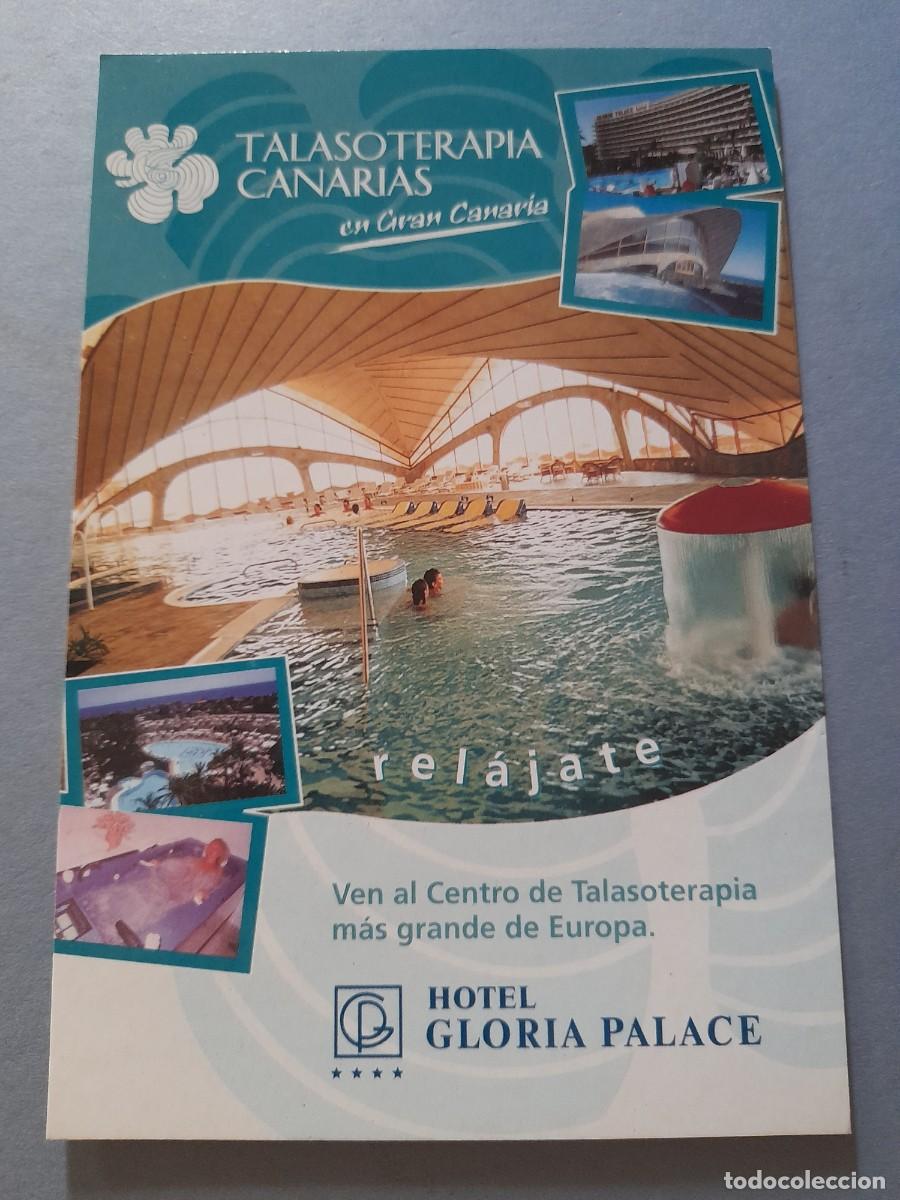 Postales: Postal talasoterapia Canarias, hotel Gloria palace, 2000