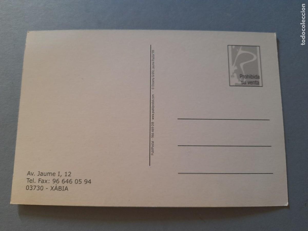 Postales: Postal bertomeu grau, xabia - Foto 2