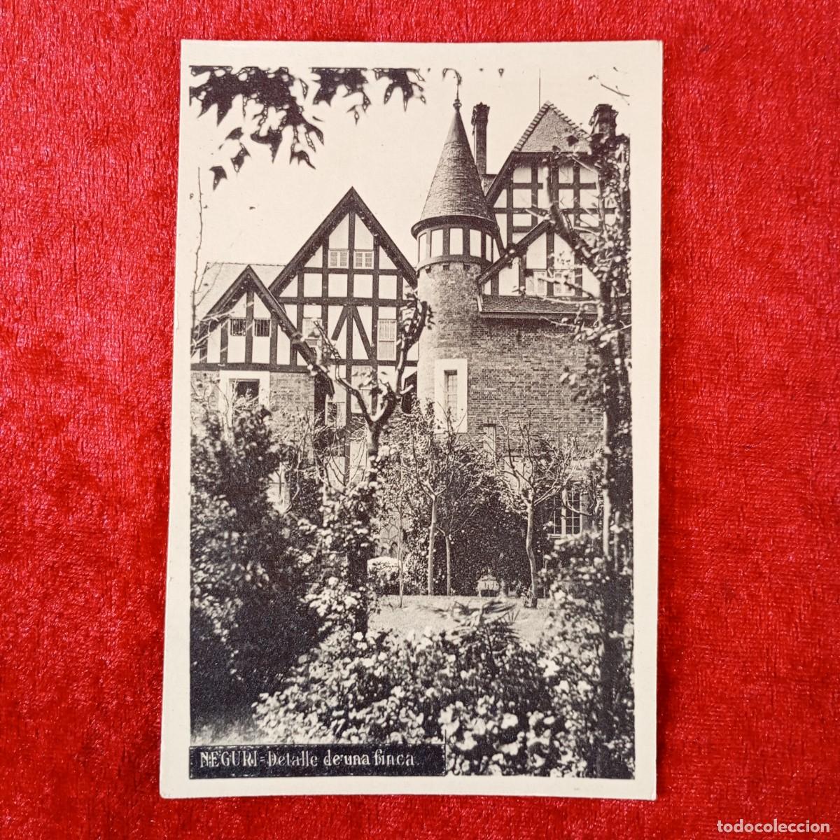 Postales: POSTAL - NEGURI - DETALLE DE UNA FINCA - RAR&Iacute;SIMA / 1893